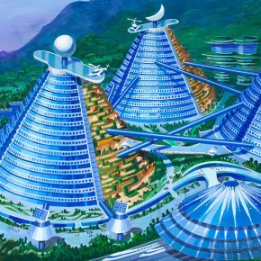 乌托邦:朝鲜年轻建筑师设计的未来建筑 乌托邦:朝鲜年轻建筑师设计的未来建筑