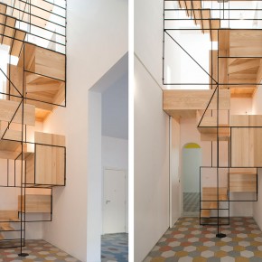 意大利Francesco Librizzi 工作室的楼梯设计 意大利Francesco Librizzi 工作室的楼梯设计