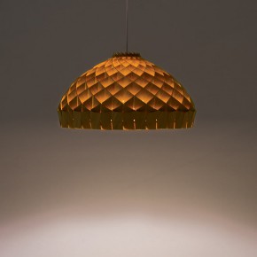 用竹片拼插的“蜂窝”灯 用竹片拼插的“蜂窝”灯
