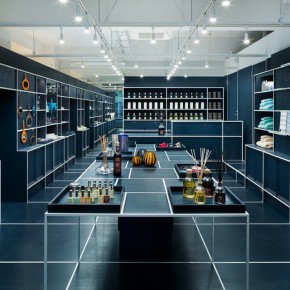 这个白色线条勾勒出的商店,是强迫症患者的最爱 这个白色线条勾勒出的商店,是强迫症患者的最爱