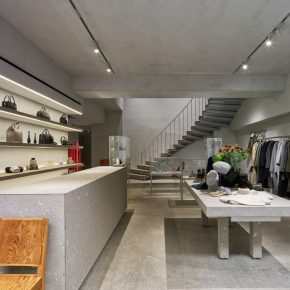 时尚买手店玩起极简风,混凝土也是时尚宠儿了! 时尚买手店玩起极简风,混凝土也是时尚宠儿了!