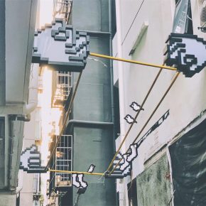 立品设计丨玉田社区“握手”装置 立品设计丨玉田社区“握手”装置
