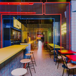 在波兰市中心竟藏着一家美国街头风的复古快餐店 在波兰市中心竟藏着一家美国街头风的复古快餐店