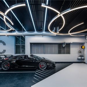 OFT设计丨车库3.0时代:跑车博物馆x社交场景 OFT设计丨车库3.0时代:跑车博物馆x社交场景